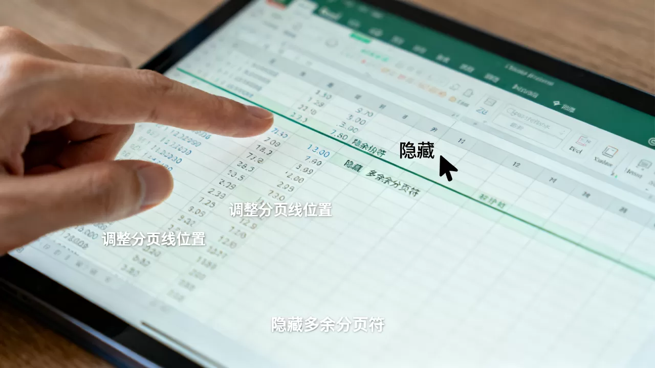 Excel表格分页线怎么调整?如何隐藏多余分页符 Excel表格分页线怎么调整?如何隐藏多余分页符