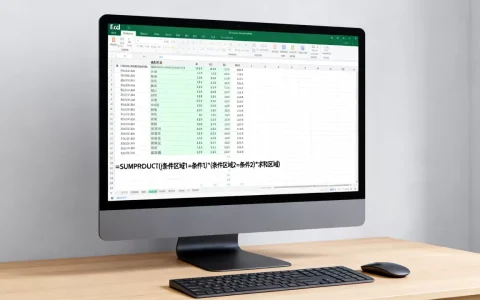excel中的sumproduct怎么用？sumproduct函数多条件求和