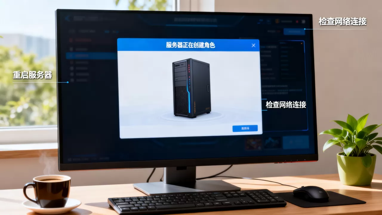 服务器正在创建角色怎么办?服务器创建角色卡住解决方法 服务器正在创建角色怎么办?服务器创建角色卡住解决方法