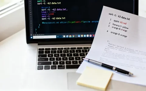 linux sort -t怎么用？sort命令按指定分隔符排序