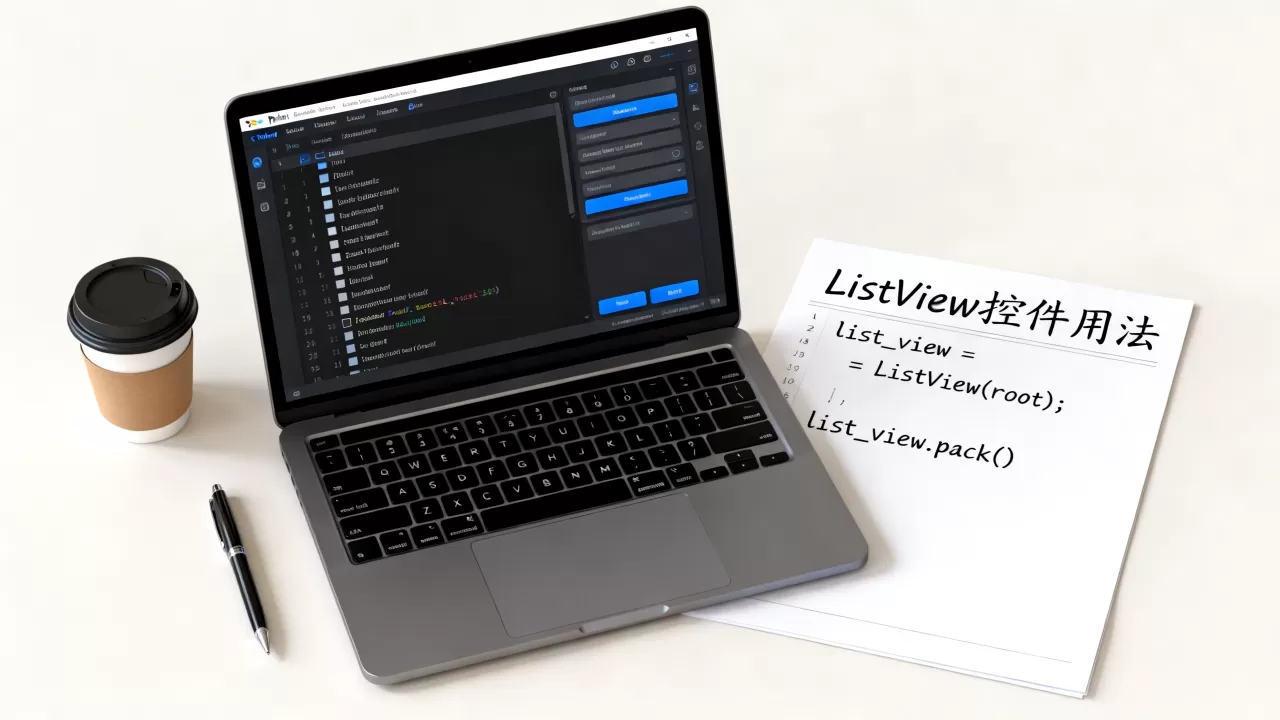 Python中ListView怎么用？python listview控件用法详解