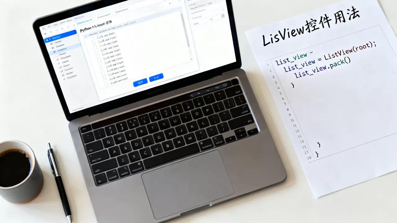 Python中ListView怎么用？python listview控件用法详解