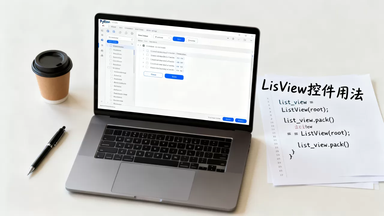Python中ListView怎么用？python listview控件用法详解