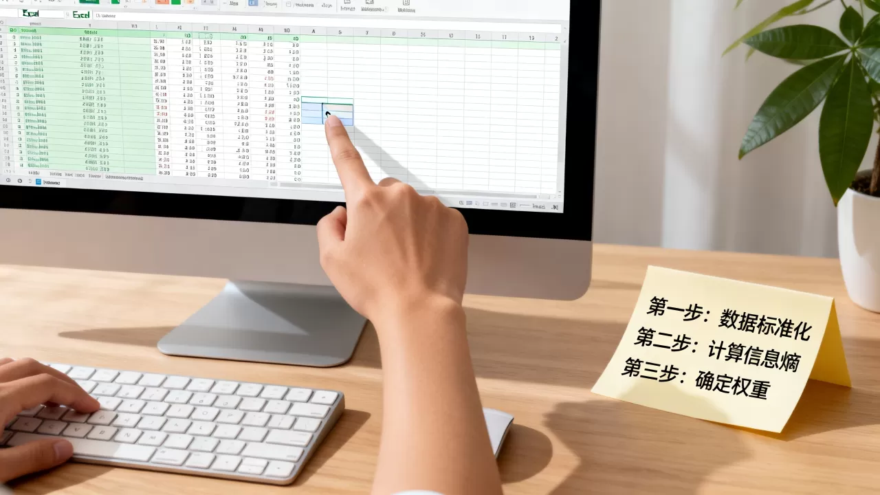 Excel熵值法怎么算?熵值法在Excel中具体操作步骤 Excel熵值法怎么算?熵值法在Excel中具体操作步骤