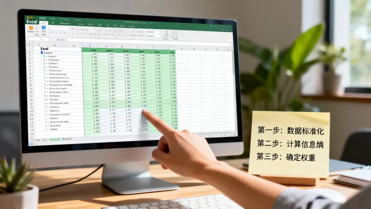 Excel熵值法怎么算?熵值法在Excel中具体操作步骤 Excel熵值法怎么算?熵值法在Excel中具体操作步骤