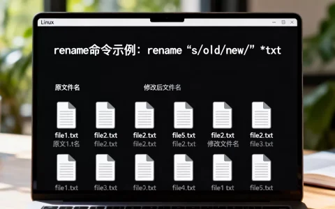 linux rename函数怎么用，linux下批量修改文件名的命令