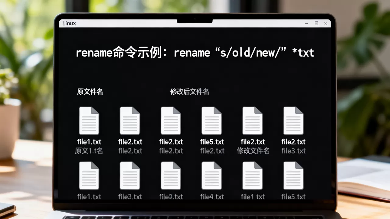 linux rename函数怎么用,linux下批量修改文件名的命令 linux rename函数怎么用,linux下批量修改文件名的命令