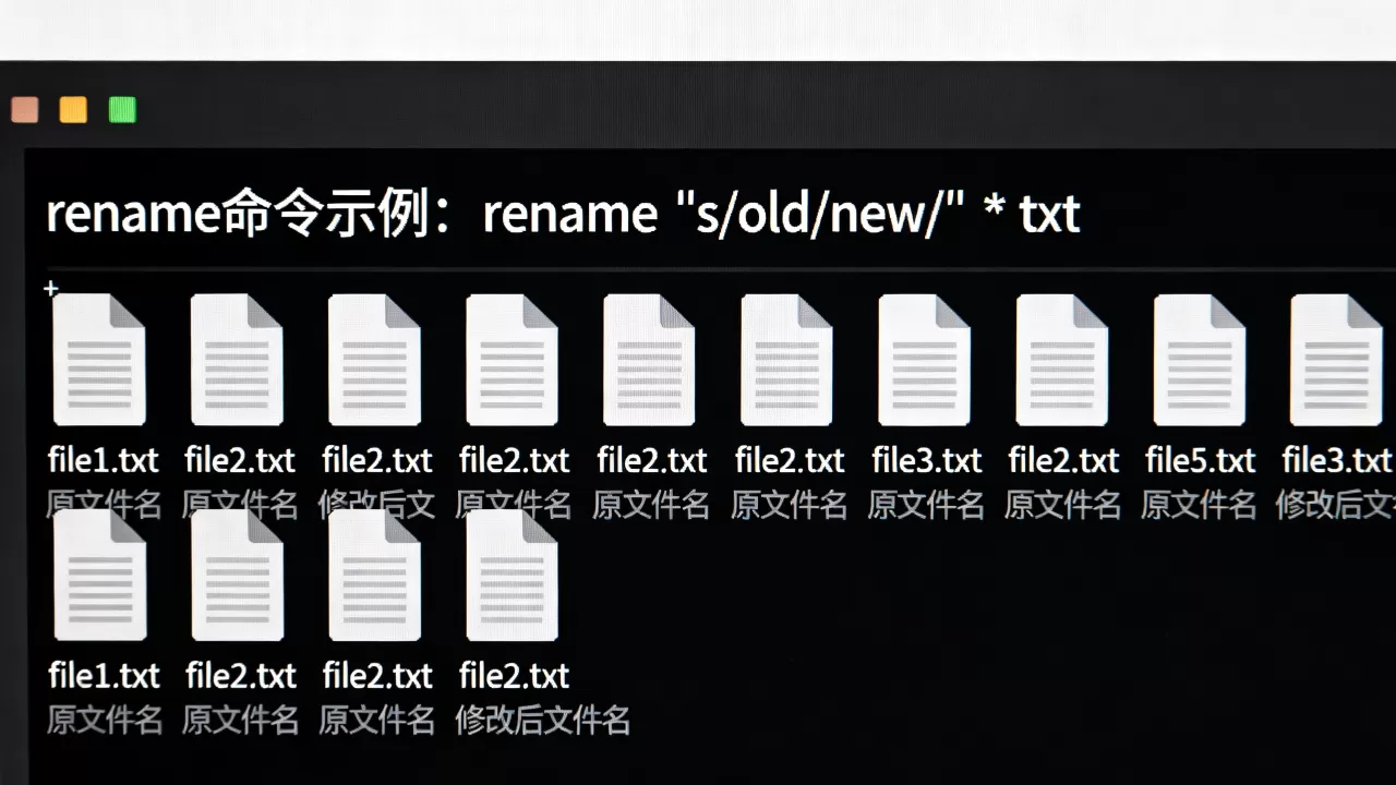 linux rename函数怎么用,linux下批量修改文件名的命令 linux rename函数怎么用,linux下批量修改文件名的命令