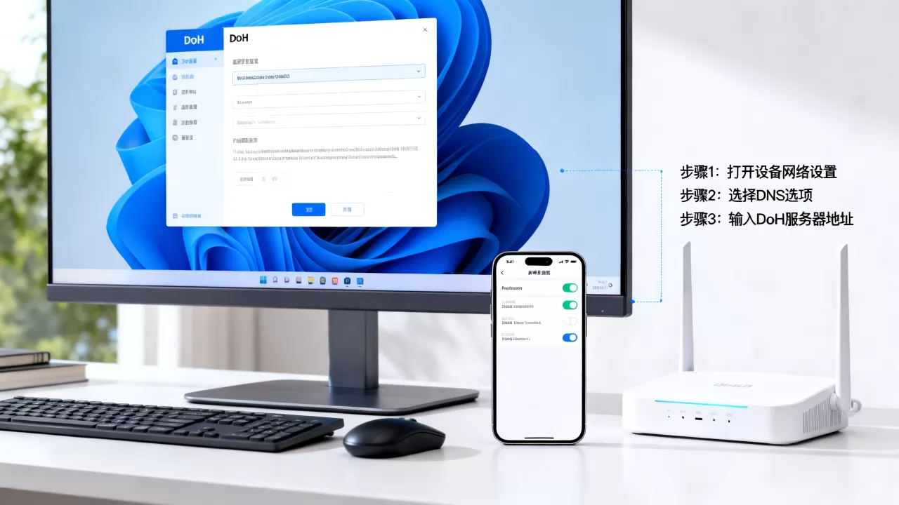 DoH配置教程?DNS over HTTPS配置方法 DoH配置教程?DNS over HTTPS配置方法