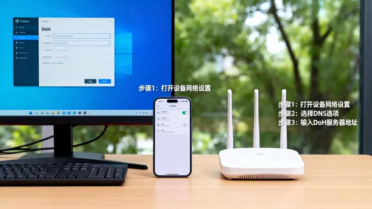 DoH配置教程?DNS over HTTPS配置方法 DoH配置教程?DNS over HTTPS配置方法