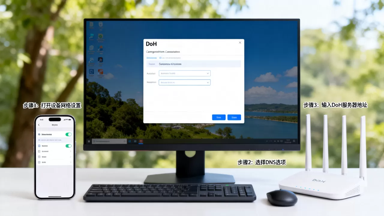 DoH配置教程?DNS over HTTPS配置方法 DoH配置教程?DNS over HTTPS配置方法