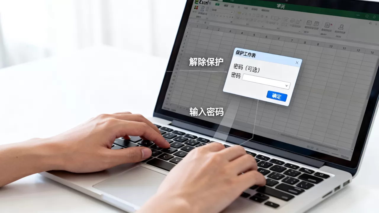被锁定怎么解锁？如何解除Excel工作表保护