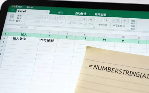 Excel金额大写怎么转？excel函数金额大写转换