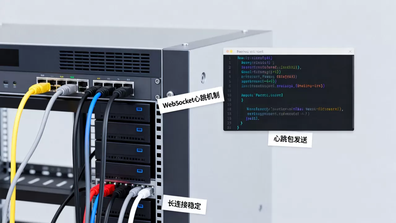 WebSocket心跳机制怎么实现？如何保持长连接稳定