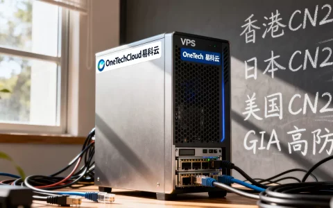 OneTechCloud易科云VPS八折起值得买吗？香港CN2日本CN2美国CN2GIA高防VPS怎么选
