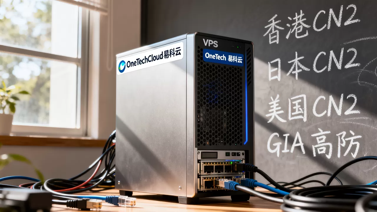 OneTechCloud易科云VPS八折起值得买吗?香港CN2日本CN2美国CN2GIA高防VPS怎么选 OneTechCloud易科云VPS八折起值得买吗?香港CN2日本CN2美国CN2GIA高防VPS怎么选
