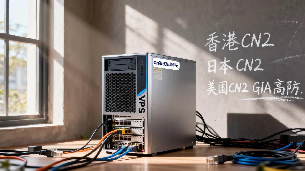OneTechCloud易科云VPS八折起值得买吗?香港CN2日本CN2美国CN2GIA高防VPS怎么选 OneTechCloud易科云VPS八折起值得买吗?香港CN2日本CN2美国CN2GIA高防VPS怎么选