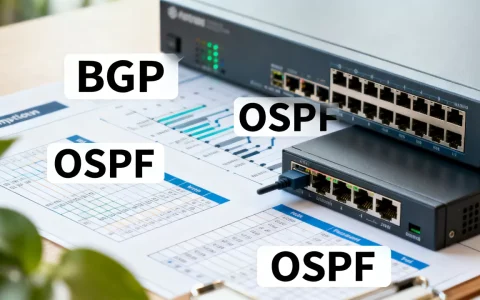 BGP与OSPF协议到底有什么区别？BGP和OSPF协议的区别是什么