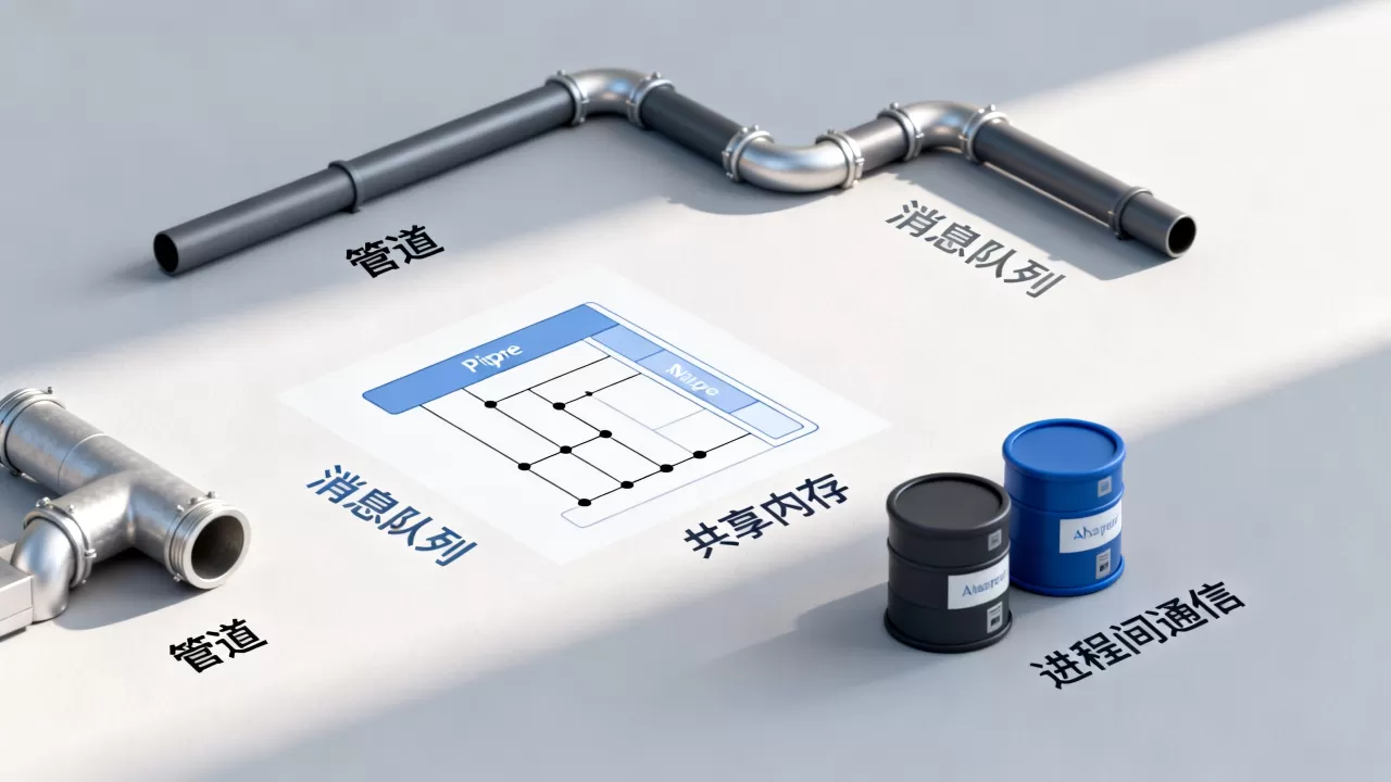 管道消息队列共享内存怎么用？进程间通信方式对比