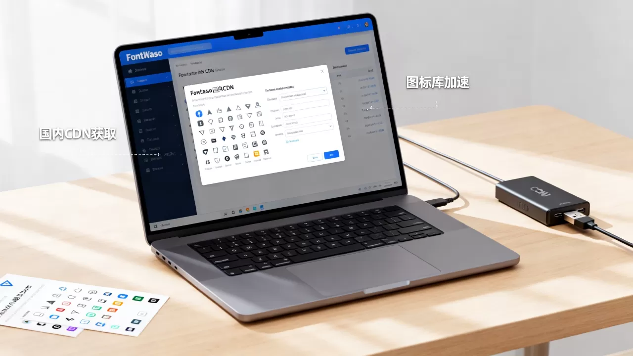 Font Awesome国内CDN怎么获取？Font Awesome图标库加速方案