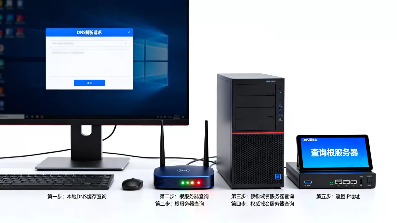 DNS解析过程是怎样的?域名解析到IP地址的具体步骤 DNS解析过程是怎样的?域名解析到IP地址的具体步骤