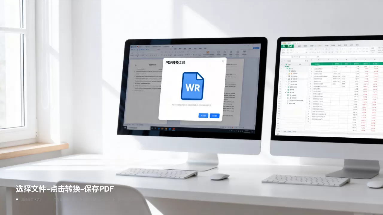 Word Excel怎么转PDF?免费转换工具推荐 Word Excel怎么转PDF?免费转换工具推荐