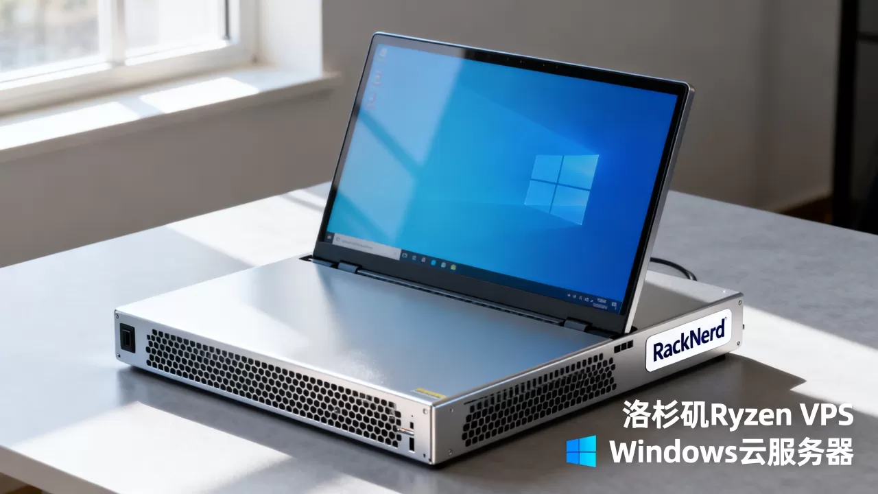 RackNerd洛杉矶Ryzen VPS好用吗，美国高性价比Windows云服务器推荐