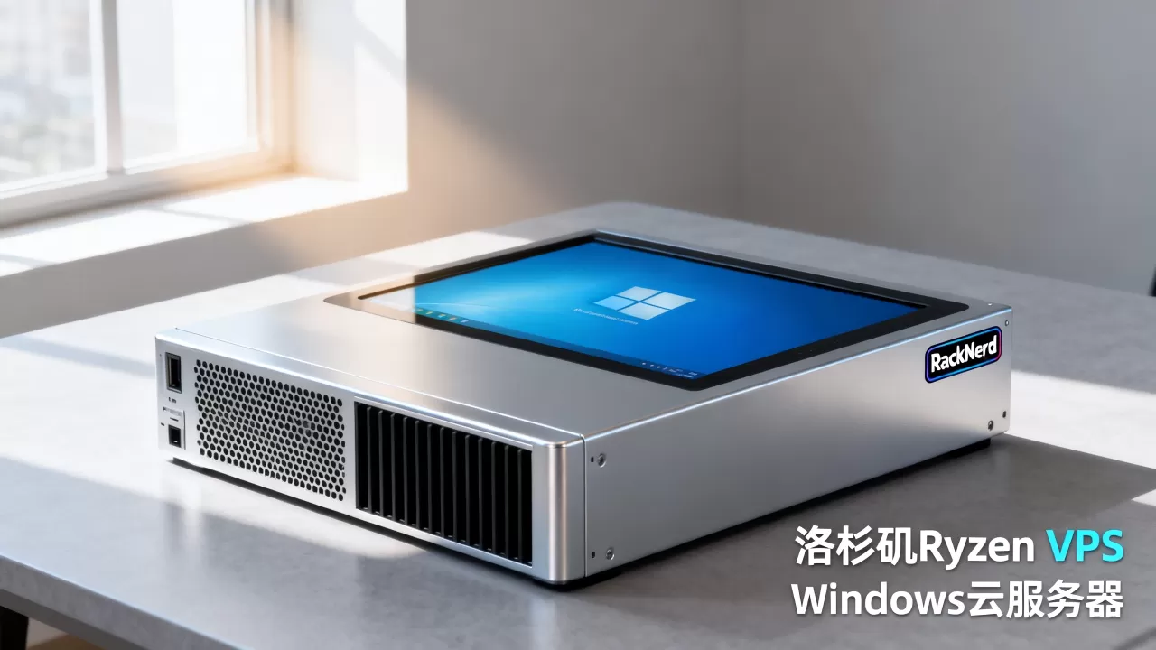 RackNerd洛杉矶Ryzen VPS好用吗，美国高性价比Windows云服务器推荐