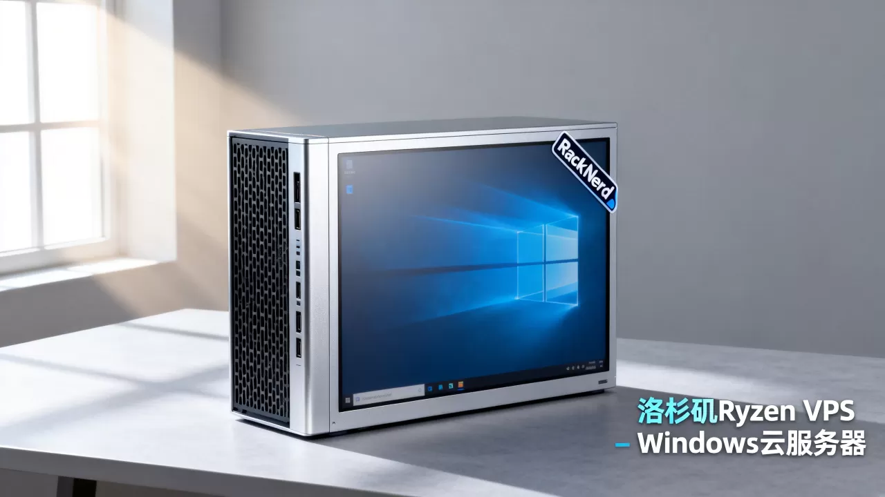 RackNerd洛杉矶Ryzen VPS好用吗，美国高性价比Windows云服务器推荐