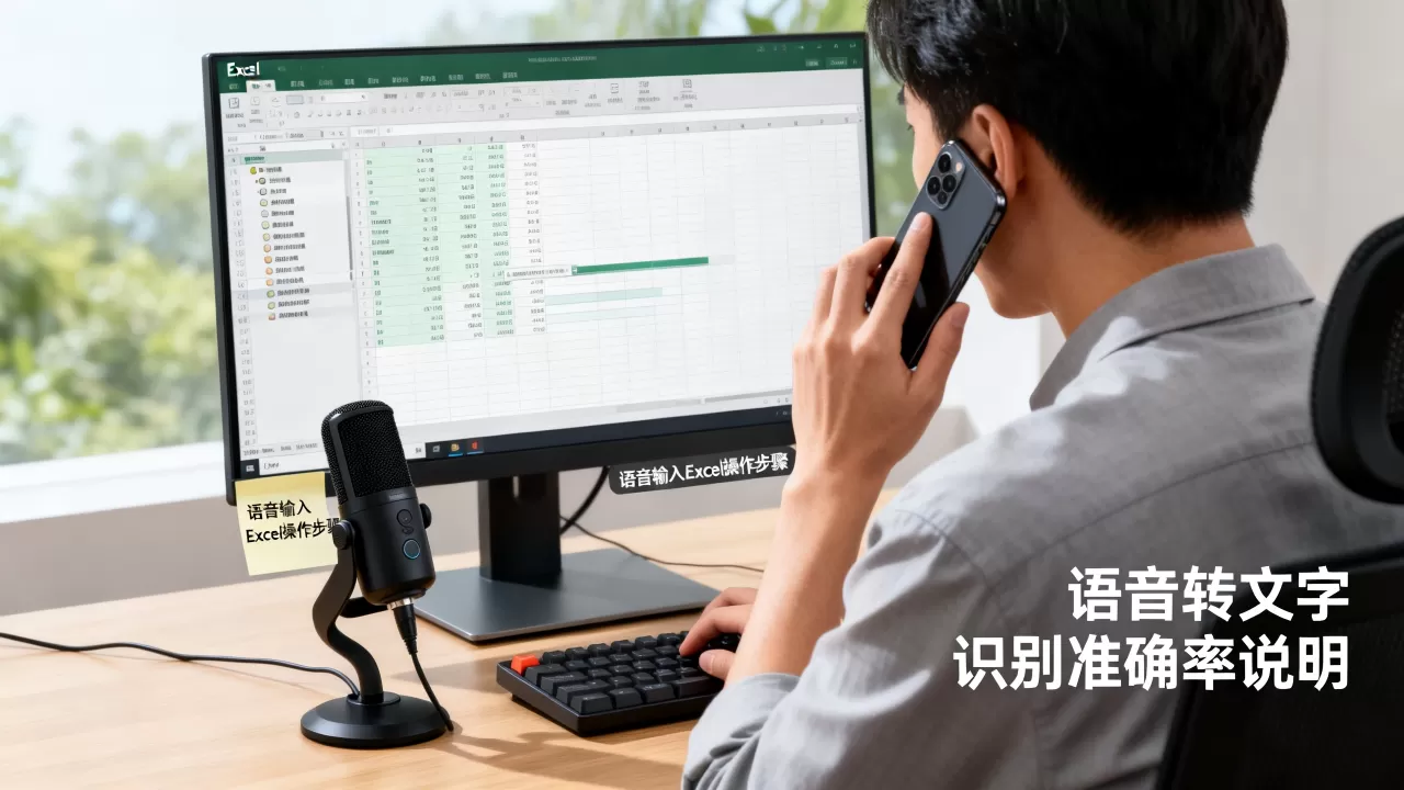 语音输入excel怎么操作?语音转文字识别准确率 语音输入excel怎么操作?语音转文字识别准确率
