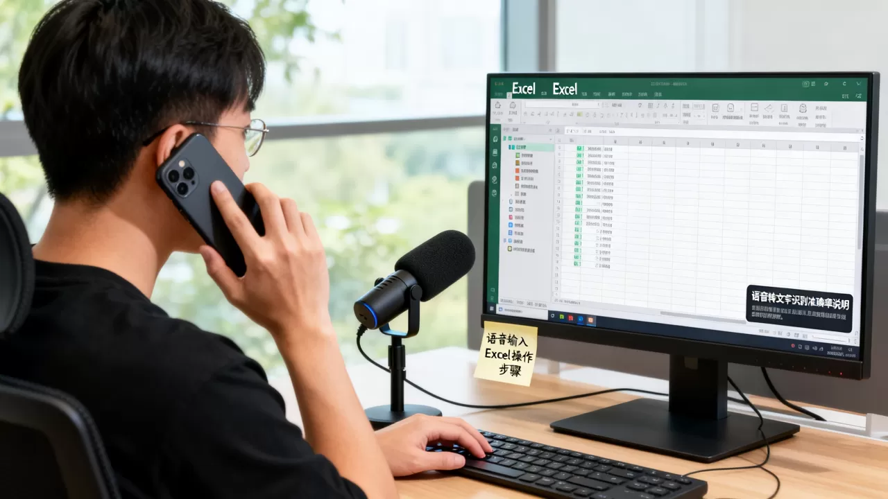 语音输入excel怎么操作?语音转文字识别准确率 语音输入excel怎么操作?语音转文字识别准确率