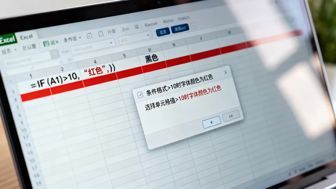 excel公式怎么设置字体颜色?excel条件格式改变字体颜色 excel公式怎么设置字体颜色?excel条件格式改变字体颜色