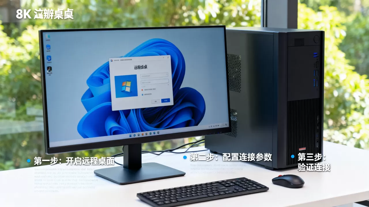 服务器怎么装桌面？远程桌面连接教程