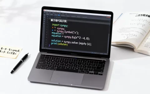 Python方程怎么解？Python解方程代码怎么写