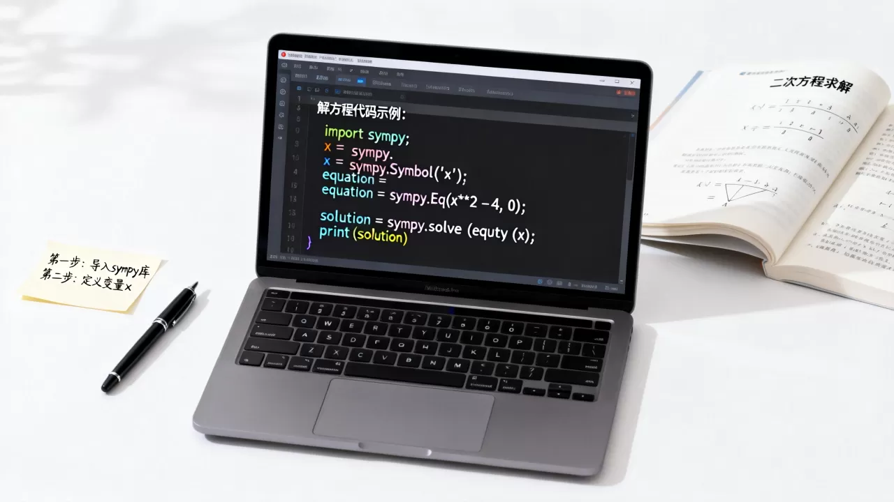 Python方程怎么解？Python解方程代码怎么写