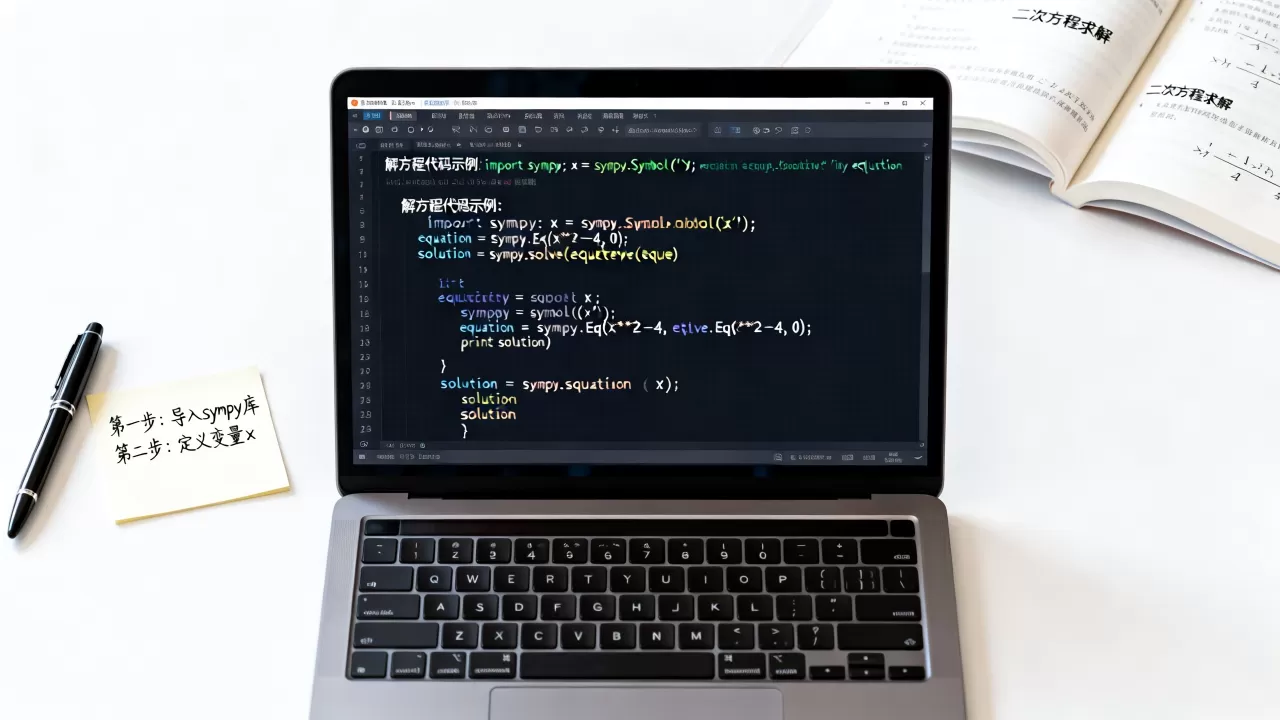 Python方程怎么解？Python解方程代码怎么写
