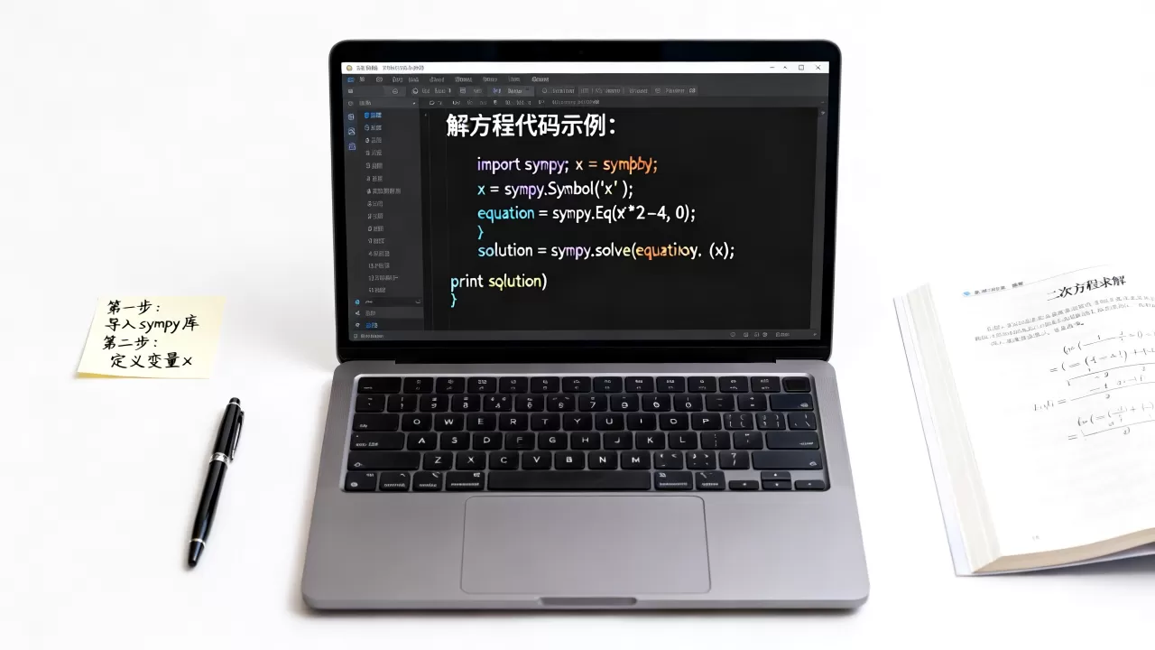 Python方程怎么解？Python解方程代码怎么写