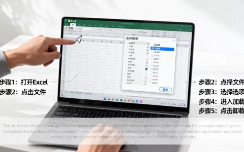 Excel怎么卸载加载项？卸载加载项详细步骤