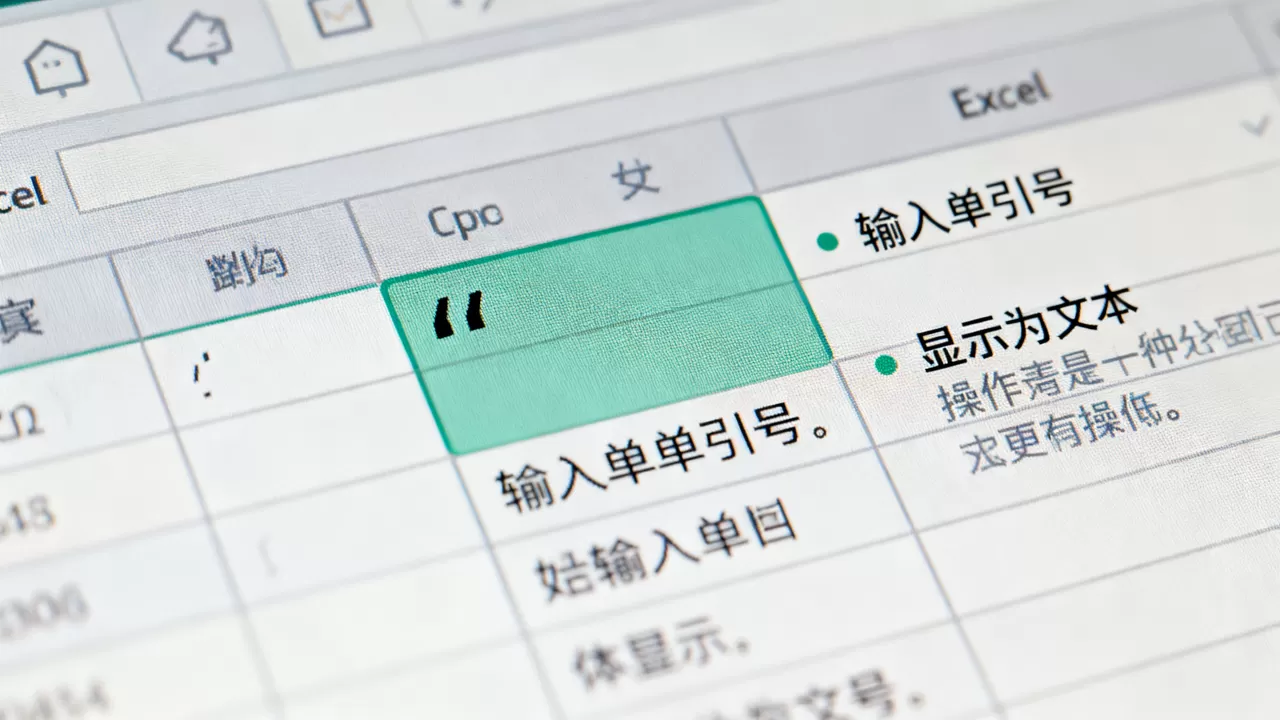 Excel加撇号怎么操作?excel单元格加单引号方法 Excel加撇号怎么操作?excel单元格加单引号方法