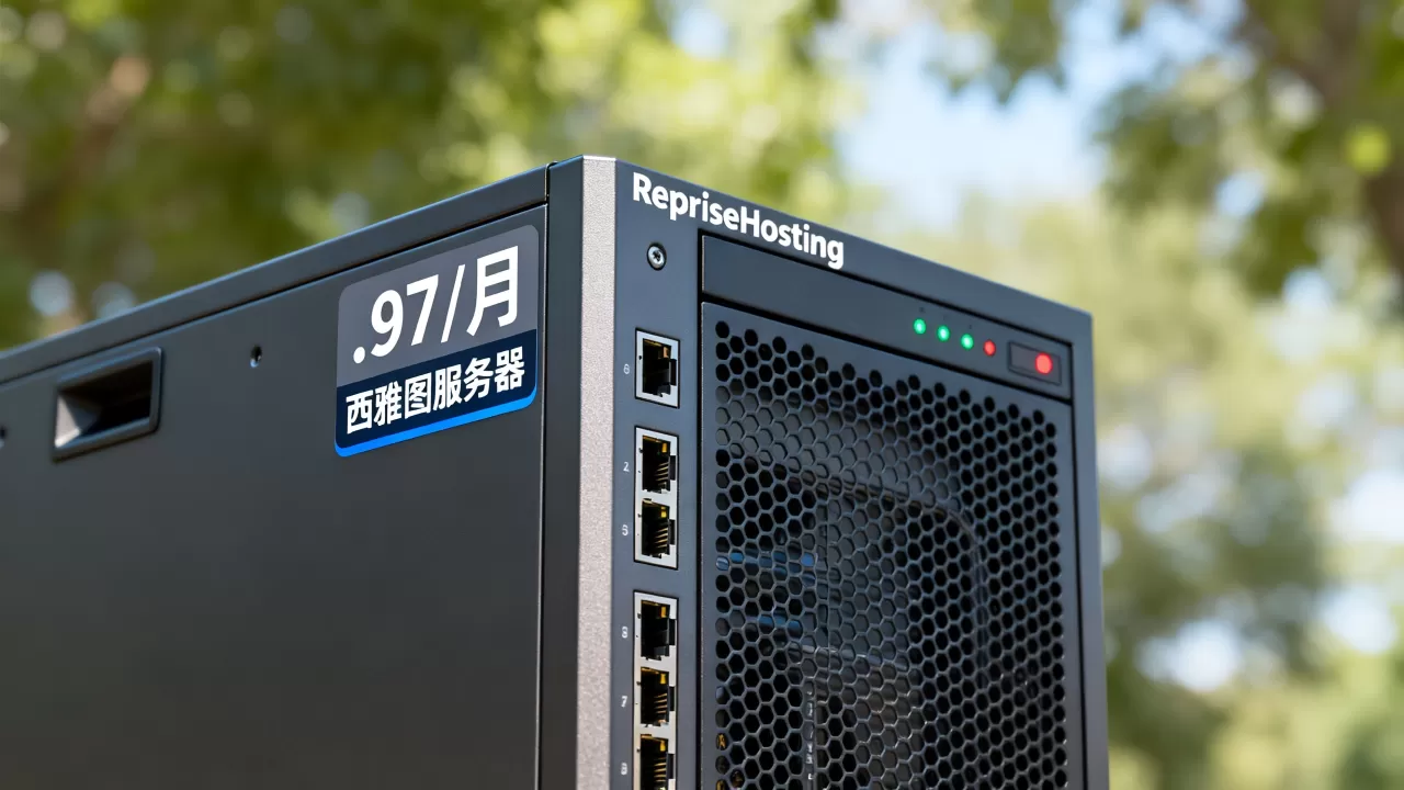 RepriseHosting西雅图服务器.97/月性能如何？美国服务器租用推荐