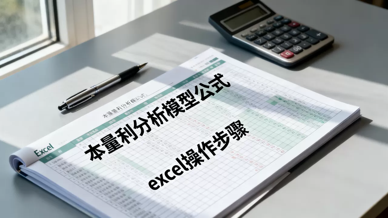 本量利分析excel怎么做？本量利分析模型公式