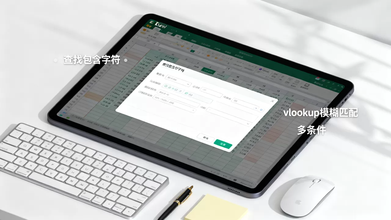 Excel查找包含字符怎么操作?vlookup模糊匹配多条件 Excel查找包含字符怎么操作?vlookup模糊匹配多条件