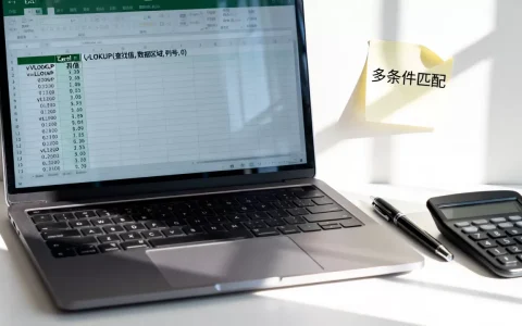 Excel里的vlookup怎么用？vlookup函数多条件匹配