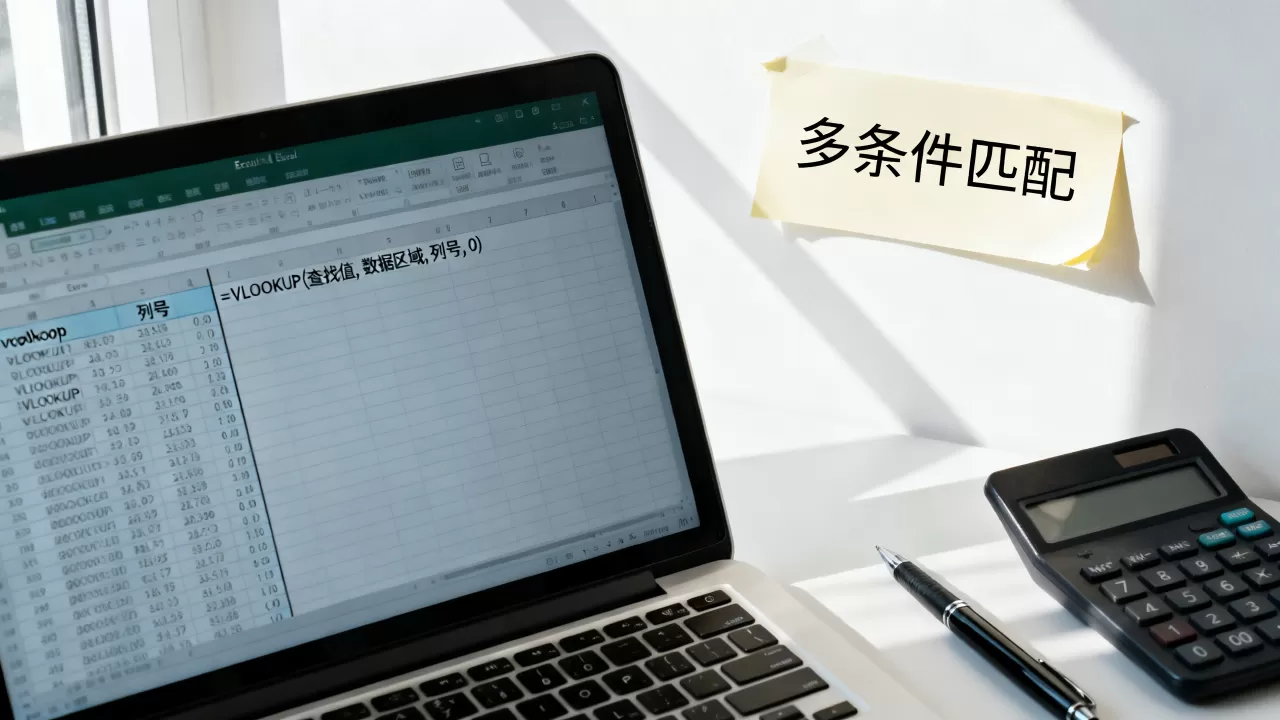Excel里的vlookup怎么用?vlookup函数多条件匹配 Excel里的vlookup怎么用?vlookup函数多条件匹配