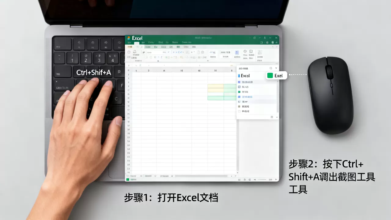 Excel中怎么截屏?Excel截图快捷键 Excel中怎么截屏?Excel截图快捷键