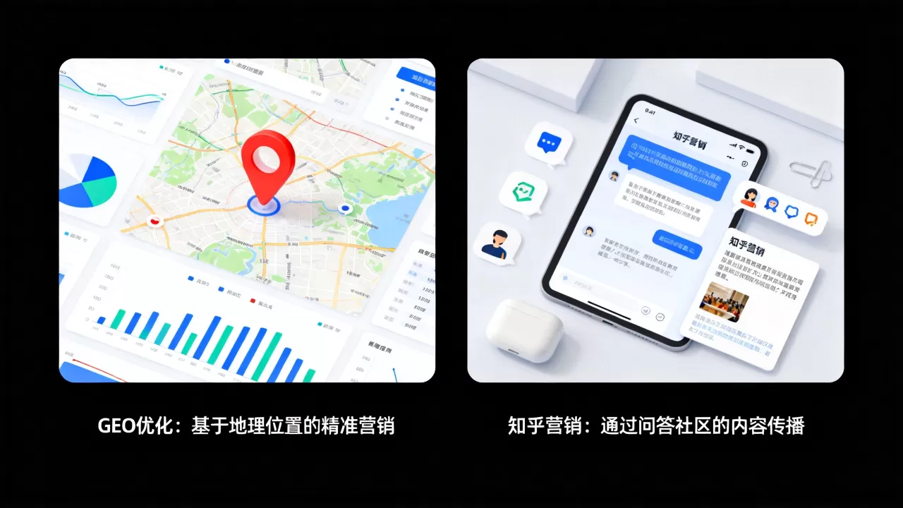GEO优化和知乎营销区别在哪?知乎营销怎么做 GEO优化和知乎营销区别在哪?知乎营销怎么做