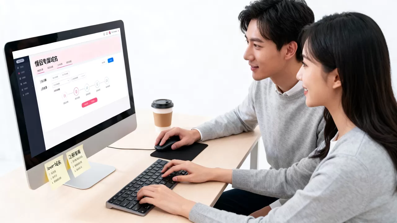 给恋人注册域名怎么操作?情侣专属域名注册指南 给恋人注册域名怎么操作?情侣专属域名注册指南