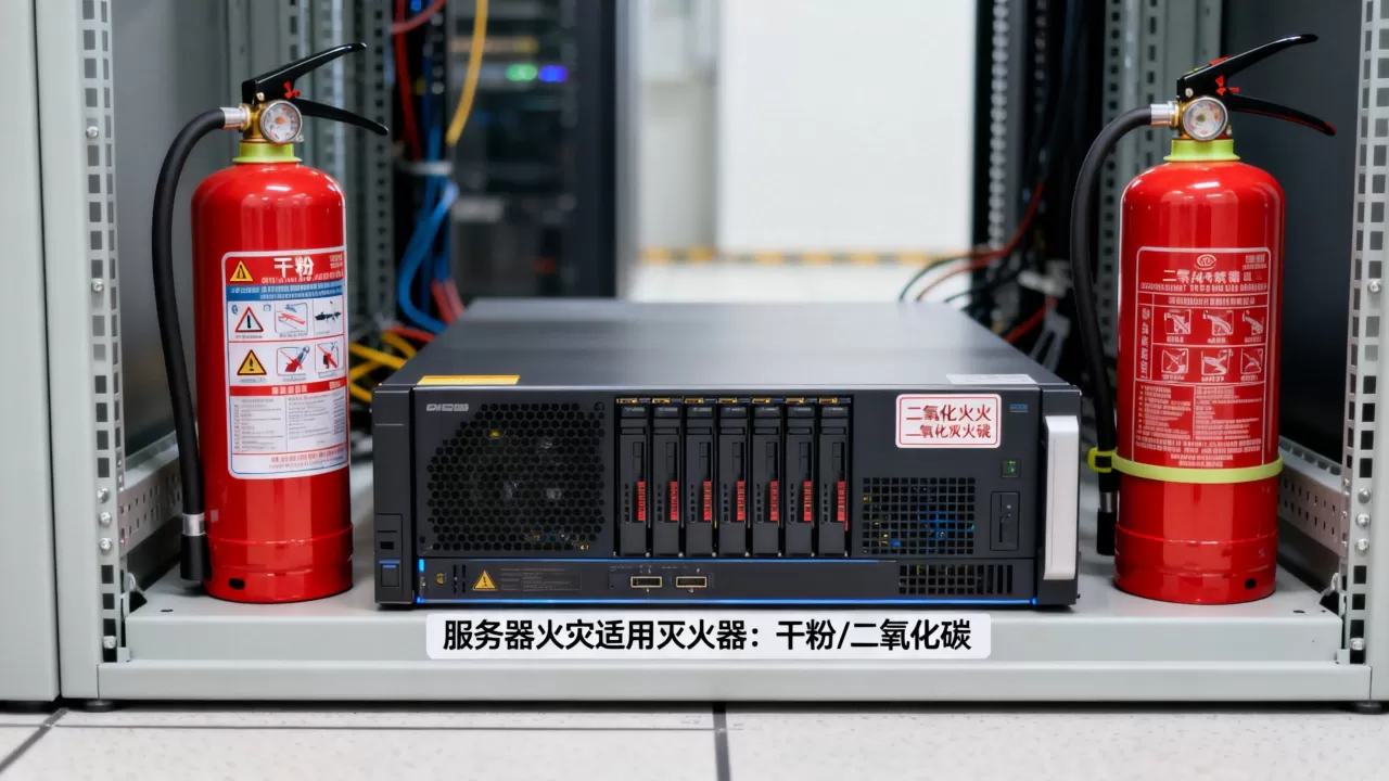 服务器着火用什么灭火器?机房消防灭火器怎么选 服务器着火用什么灭火器?机房消防灭火器怎么选