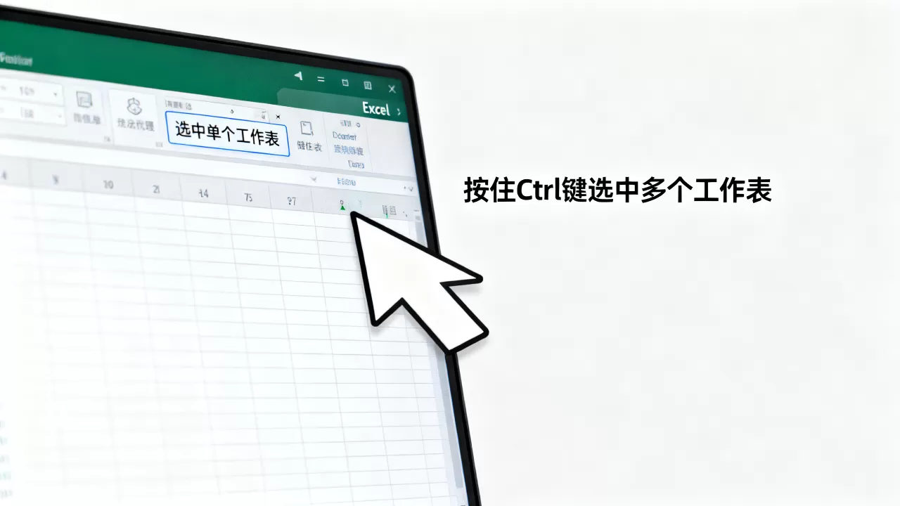Excel如何选中工作表?Excel批量选中多个工作表 Excel如何选中工作表?Excel批量选中多个工作表