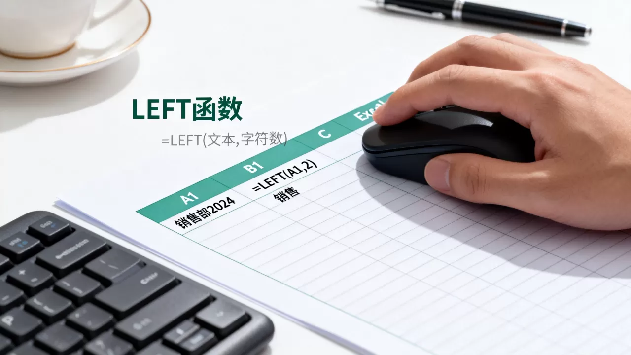 Excel怎么取左边字符?Excel取左边函数公式 Excel怎么取左边字符?Excel取左边函数公式